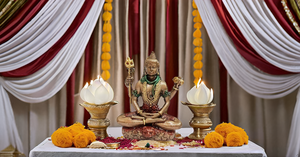 Handmade Resin <b>Shiva</b> Statue Padmasana Pose <b>Art</b> Deco Design Hindu God Sculpture Metal Handicraft for Home Office Temple - Product Image 4