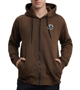 Sudadera con capucha de bolsillo de canguro de alta calidad, informal, poliéster, algodón, estampado personalizado, forro polar cómodo para invierno y verano - Product Image 1