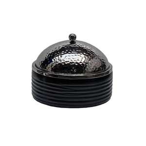 Casserole en acier inoxydable au design moderne fabriqué à la main avec nacre attrayant servant des chauffe-plats chauds arrivée chaude - Product Image 4