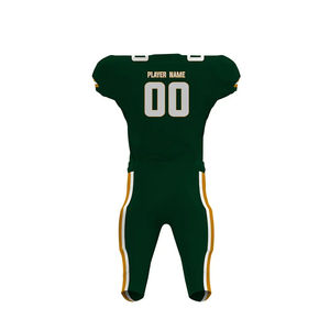 ชุดฟอร์มอเมริกันฟุตบอลชุดเครื่องแบบอเมริกันฟุตบอลสีเขียว - Product Image 3