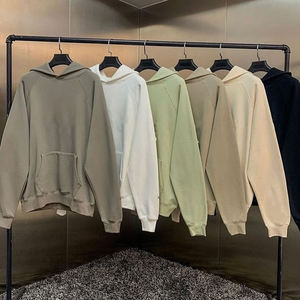Sudadera con Capucha de Alta Calidad, Unisex, Lisa, de Felpa Francesa, 100% Algodón, para Hombre - Product Image 3