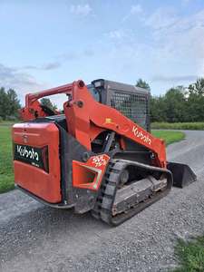 Kubota SVL75-3 Track Loader 74.3HP High Torque Compact Crawler Skid Steer Hydraulic Loader for Excavating Grading Farm Work - Product Image 3