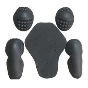 Juego de 5 Protectores de Espalda y Cuerpo para Motocicleta, Rodilleras y Coderas para Chaqueta - Product Image 2