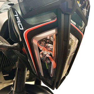 Adesivi 3D per la protezione dei fari del motociclo, impermeabili, compatibili con KTM 790 Adventure - Product Image 1