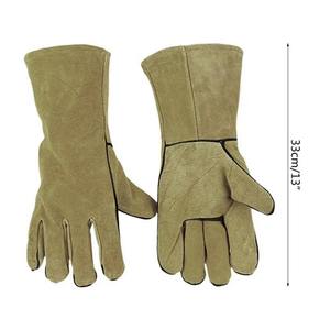 Gants de soudage en cuir de vachette de qualité supérieure, résistants aux hautes températures et ignifuges - Product Image 2