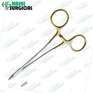 Half Gold Crile Wood Froceps 150mm Agujas rectas Fórceps Ventas calientes CE ISO Aprobado Parte superior de nuestras producciones - Product Image 5