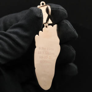 Pendentif Hip Hop en Acier Inoxydable Serti de Diamants Personnalisé et Tendance - Product Image 4