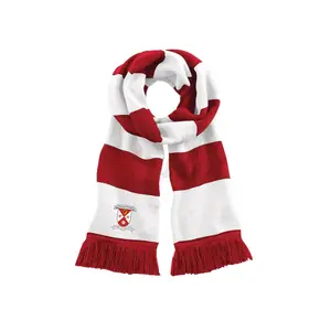 Хит продаж, шарф GAA Hurling Gaelic на заказ, трикотажный шарф из простой ткани, оптовая продажа, зимний шарф