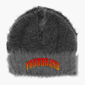 Hot Selling Winter Casual Vintage Beach <b>Acrylic</b> Jacquard Knitted Custom Embroidered Logo Warm Unisex Beanie - Product Image 3