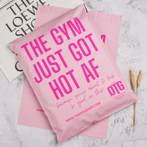 ถุงเมลเลอร์แบบกำหนดเอง 100 ชิ้น พิมพ์โลโก้ ถุงโพลีสีชมพูสำหรับธุรกิจออนไลน์ บรรจุภัณฑ์ และโปรโมชั่นแบรนด์โซเชียลมีเดีย - Product Image 3