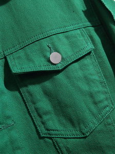 Ropa de calle de talla grande de alta calidad, chaqueta vaquera Trap Star, transpirable, clásica, Unisex, ropa de invierno, chaqueta vaquera, chaquetas para hombre - Product Image 4