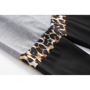 Léopard Lettre Rose Nouveau Design Sweats À Capuche Femmes Casual Sweat Filles Européen Tops Haute Qualité Pull À Capuche - Product Image 6