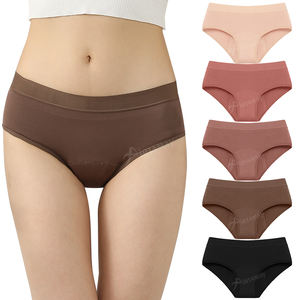 Airtamay 4 strati Bambou Ropa interno ciclo mestruale mutandine riutilizzabili biancheria intima Bikini mutande per le donne - Product Image 1