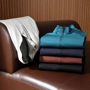 Chaqueta Ligera Reversible de Primera Calidad OEM para Hombre, Chaqueta de Doble Cara con Cuello Alto, Estilo Ejecutivo, Estilo Clásico, Talla Grande - Product Image 4