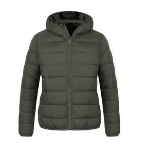 Vêtements de sport résistants à l'eau pour hommes veste jaune en polyester bouffant à capuche matelassé baseball en plein air vente chaude vestes personnalisées - Product Image 2