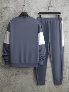 ชุดวอร์มเล่นกีฬาน้ำหนักเบาเป็นมิตรต่อสิ่งแวดล้อมชุดวิ่งและออกกำลังกายชุดลำลองลายพื้นใส่ได้ทั้งชายและหญิงดีไซน์ใหม่ - Product Image 2