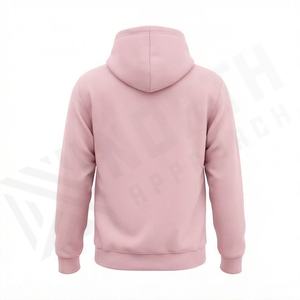 Sweat-shirts à capuche athlétiques en molleton 100 % coton de haute qualité pour hommes, coupe classique, streetwear, épais, pour l'hiver - Product Image 2