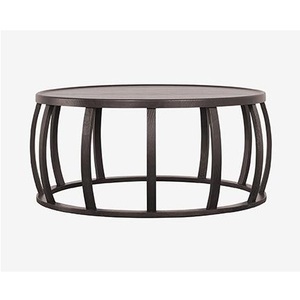 Meubles de salon de style rond moderne pieds en métal argenté Table d'appoint en métal moderne - Product Image 3