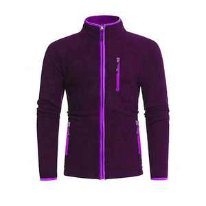 <b>Custom</b> Men's Eco-Friendly Fleece Winter <b>Jacket</b> Waterproof Quilted Stand Collar Vintage Style Sports Design with Polyester - Product Image 4