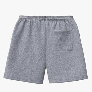 Conjunto de sudadera con capucha y pantalones cortos para hombre con logotipo personalizado elegante conjunto de dos piezas cómodo para uso diario gimnasio sesiones de entrenamiento de fitness - Product Image 4