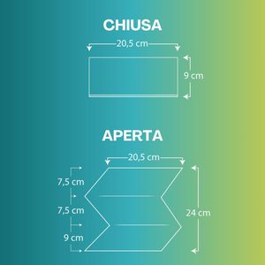 7500 asciugamani di carta a doppio strato piegati a Z 20.5x24 cm di cellulosa pura tessuti per una perfetta capacità di assorbimento dell'igiene - Product Image 2