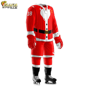 Camisetas de hockey personalizadas de fábrica Jersey de hockey sobre hielo personalizado sublimado para ventas al por mayor - Product Image 3