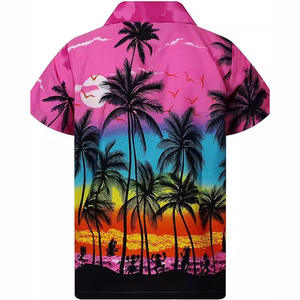 <b>Men's</b> Casual Short-Sleeve <b>Hawaiian</b> <b>Shirts</b> with Custom Printing <b>for</b> Summer <b>men's</b> <b>shirts</b> - Product Image 4