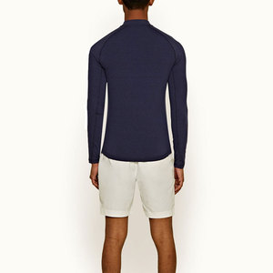 Chemise de compression respirante imprimée par sublimation à manches longues pour hommes, logo personnalisé disponible au prix de gros - Product Image 5