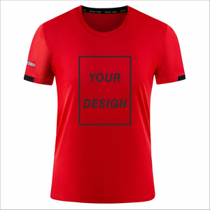 เสื้อยืดสำหรับผู้ชายเสื้อผ้าแฟชั่นแขนสั้นผ้าฝ้าย100% ขนาดใหญ่พิเศษออกแบบโลโก้ได้ตามต้องการ - Product Image 1