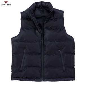 Gilet matelassé réversible de haute qualité, très populaire, vendu en grande quantité, respirant, logo personnalisé, vêtement d'extérieur sans manches - Product Image 3