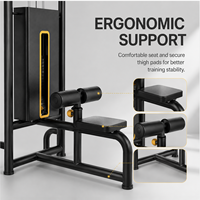 Máquina de Polea Alta para Entrenamiento de Espalda, Equipo Profesional de Fuerza para Gimnasio