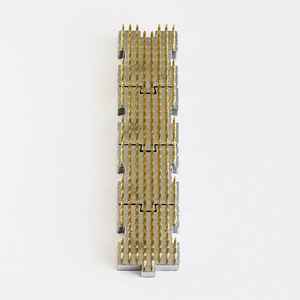 Arreglos de Ikebana, <span class=keywords><strong>Kenza</strong></span> de Cobre, Soporte para Flores, Metal Floral Redondo - Product Image 3