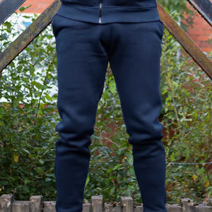 Conjunto Deportivo de Moda para Hombre, Colección de Invierno, Precio Económico, Sudadera con Capucha y Pantalones de Chándal de Algodón Lisos, Personalizables y Extra Grandes - Product Image 3