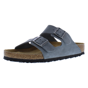 Scarpe Unisex Birkenstock Arizona Colore: Grigio Basalto 100% Autentiche - Product Image 1
