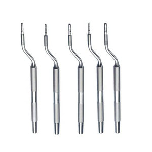 Instrumentos quirúrgicos dentales manuales de acero inoxidable personalizables Instrumentos de elevación en ángulo recto reutilizables de alta calidad - Product Image 4