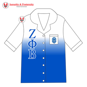 Zeta Phi Beta Sorority Embroidery Women <b>Satin</b> Silk <b>Pajama</b> set | ZPB Sorority Embroidered <b>Satin</b> Silk Women Set Ladies <b>Pajama</b> set - Product Image 6