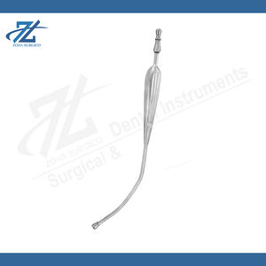 Vente chaude Tube d'aspiration manuel en acier inoxydable Yankauer avec poignée Connecteur de pointe d'aspiration Instrument chirurgical Autoclavable CE - Product Image 5