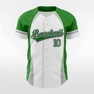Camiseta de Béisbol con Estampado Digital Personalizado, de Secado Rápido, Transpirable, Cuello en V, 160g, Color Verde Ceniza, Uniformes para Equipos Internacionales - Product Image 5