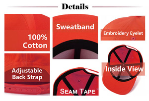 หมวกเบสบอลคลาสสิกคุณภาพสูงหมวกแก็ปปีกแบนขอบสองสีหมวกแก๊ปใส่ได้ทั้งฮิปฮอปปักลาย3D 5แผงลายใบไม้ - Product Image 2