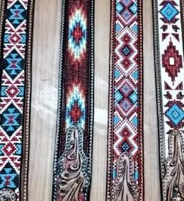 Vente chaude Unisexe Western Ceinture Premium En Cuir Floral Outillage Perlé Clouté Conception avec Boucles SS Logo Personnalisé Fabricants - Product Image 3