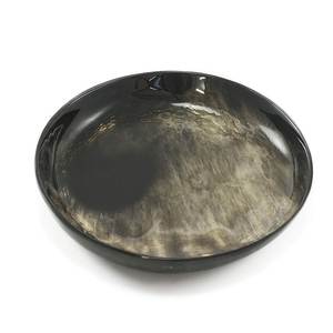 Plato para Servir de Cuerno de Búfalo |   Bandeja de Cuerno Natural Hecha a Mano para Aperitivos y Alimentos |   Vajilla Ecológica |   Fabricante Mayorista - Product Image 1