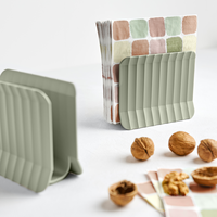 Fabriqué en Italie Porte-serviettes Design Vaisselle italienne de haute qualité Table à manger fine Polypropylène Garantie de qualité Vertical
