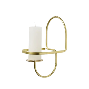 Juego de 3 candelabros de Metal hechos a mano para decoración del hogar tamaño personalizado Color negro diseño clásico portavelas para Hotel - Product Image 3