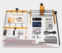 LUNYEE 3018 Plus 2.0 CNC Router Engraving Machine pour le bois Acrylique PCB Aluminium Desktop 3 Axis Milling Machine