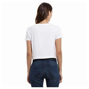 Top Corto Deportivo de Verano para Mujer, Estilo Vintage, Ecológico, Cuello Redondo, Lona Suave al Tacto, Transpirable, de Secado Rápido, Poliéster/Algodón, para Fitness - Product Image 2