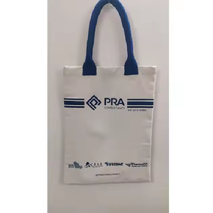 Bolsa de compras de lona ecológica reutilizable de primera calidad, asas largas, diseño plegable de gran capacidad, Impresión de logotipo personalizado - Product Image 1