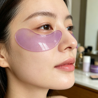 Patchs oculaires en hydrogel de collagène cristallin, personnalisables OEM/ODM, emballage sur mesure, matériau doux et inoffensif