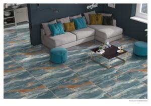 Carreaux en porcelaine émaillée de qualité supérieure, surface haute brillance THUNDER AQUA - Product Image 2