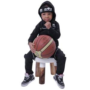 Ensemble de survêtement à capuche pour enfants, veste zippée et pantalon de jogging, tenue de sport décontractée pour garçons et filles - Product Image 4