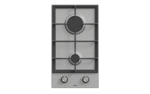 Cuisinière à gaz en acier inoxydable Ferre à double brûleur pour usage domestique avec allumage électronique - Product Image 3
